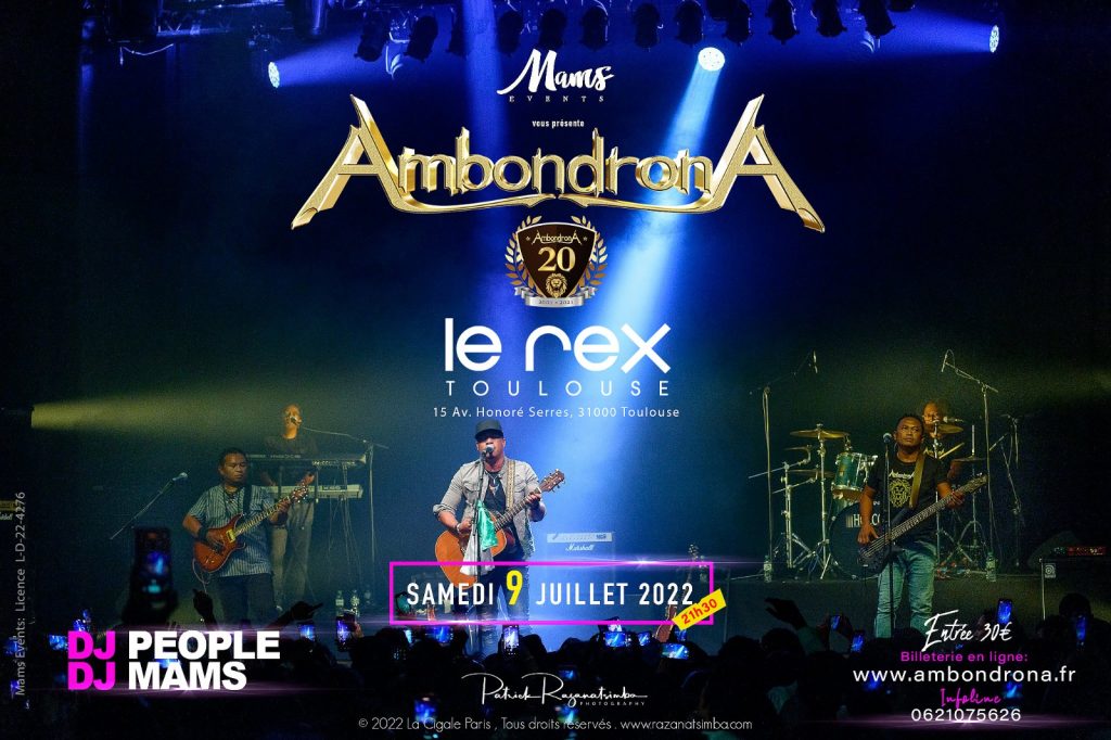 Ambondrona 20 ans - Toulouse